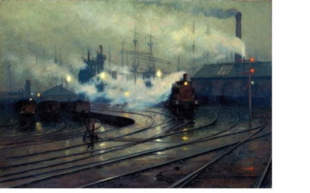 Los Puertos de Cardiff”, Lionel Walden 1896.